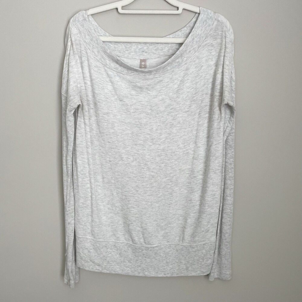 Athleta Size XS Heathered Studio Barre Sweatshirt Pullover Long Sleeve Shirt Top